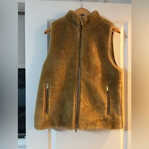 J Crew Faux Fur Vest (M)